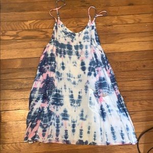 Tie Dye Shift Dress
